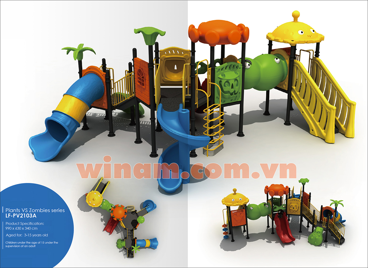 Thiết bị vui chơi ngoài trời - Play-LF-PV2103A