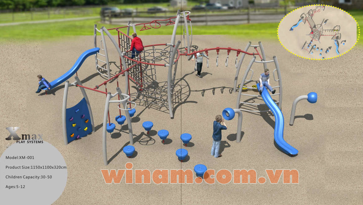 Thiết bị vận động - Play-XM-001