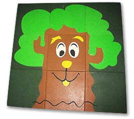 Thảm cao su mô hình